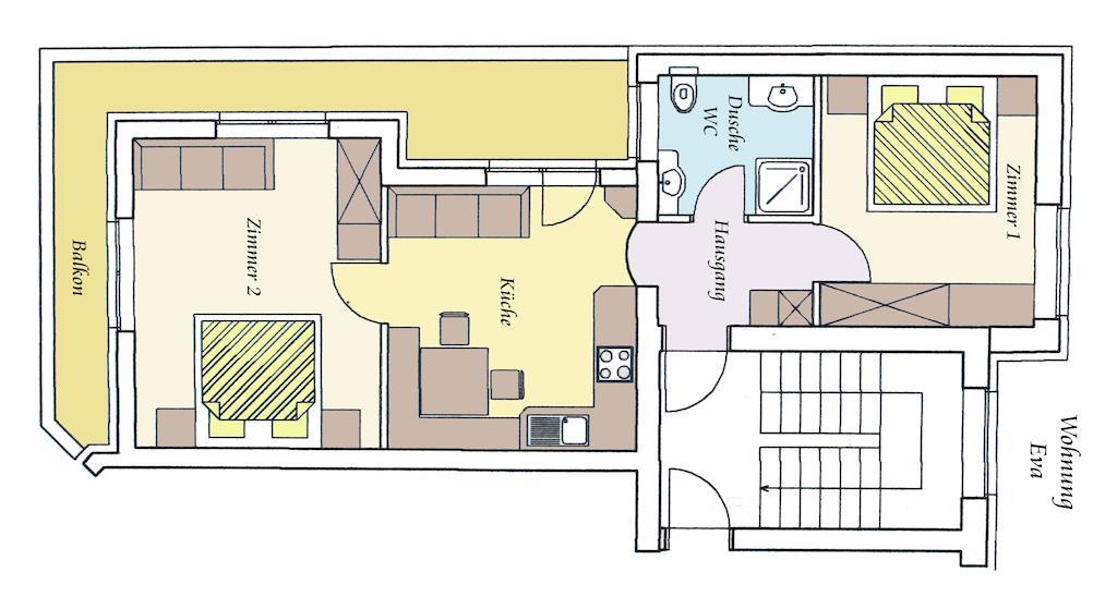 Appartements Hochzillertal カルテンバッハ 部屋 写真